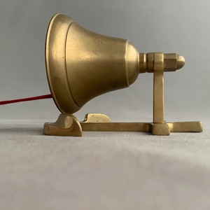 Cloche de bateau en laiton massif plaqué, ancre murale, sonnette nautique marine, cloche de porte antique traditionnelle polie, décoration intérieure - Product Image 2