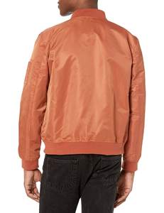 Chaqueta Varsity Personalizada para Hombre, Bordada, Acolchada, con Forro, Chaqueta Bomber de Béisbol con Cierre y Satén - Product Image 2