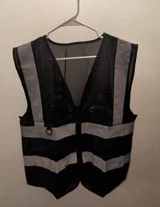 Vêtement de sécurité réfléchissant multi-poches, gilet de chantier haute visibilité, gilet réfléchissant pour la conduite, veste de sécurité routière, gilet de sécurité avec logo personnalisé - Product Image 5