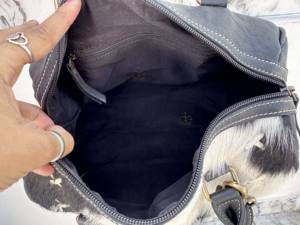 กระเป๋าหนังวัวแท้แบบสะพายไหล่ ดีไซน์ทันสมัย คุณภาพสูง จุของได้เยอะ เหมาะสำหรับผู้หญิง - Product Image 6