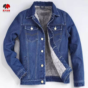 Veste en jean personnalisée Ryan Pro Gear pour hommes avec logo personnalisé, design ODM - Product Image 4