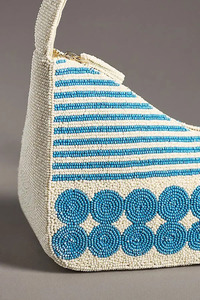 <b>Indian</b> Women Bohemian Fashion Floral Beaded Cotton Handmade Clutch Evening Party Shopping <b>Bag</b> - Product Image 3