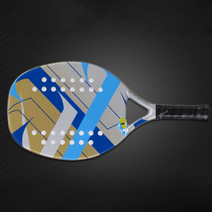 Raqueta de Pádel Portátil de Cuero de Alta Calidad con Forma de Lágrima, con Red de Nailon y Pelotas, Ligera, para Tenis de Playa Europeo, Gran Venta 2026 - Product Image 4