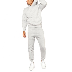 Men's Oversize Active Gym Tracksuit With Drawstring Hoodie Men's Pullover Sweatsuit - Product Image 1