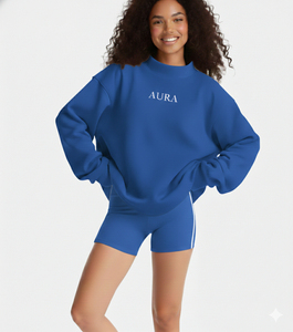 Sweat-shirt à col montant pour femme Calm Clean & Cozy Elevated Basics - Product Image 5