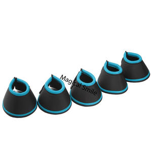 รองเท้ากันกระแทกสำหรับม้าคุณภาพสูง คุณภาพเยี่ยม เข้ารูปกับกีบม้าได้อย่างสมบูรณ์แบบ สีเทอร์ควอยซ์ คู่หนึ่ง - Product Image 2