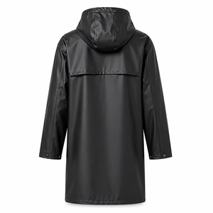 Impermeable Personalizado con Capucha Larga para Unisex |   Poliéster Ligero con PU y Características de Seguridad Reflectantes - Product Image 5