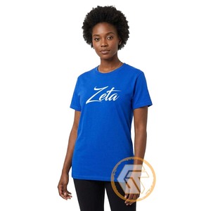 GREEK TREASURES Zeta Phi Beta T-shirts pour femmes, vêtements de sororité, décontractés, de haute qualité, respirants, 100% coton, col rond, manches courtes - Product Image 4