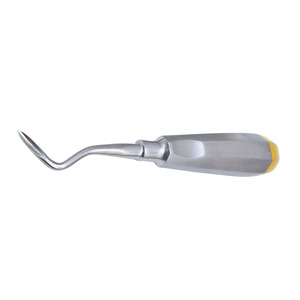 Instrument de précision en acier inoxydable avec poignée confortable et mouvement contrôlé pour travaux fins – Élévateur de racine - Product Image 1
