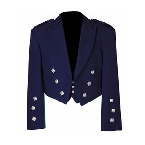 Chaqueta de terciopelo estilo Prince Charlie escocesa para hombre, nueva, de alta calidad, fabricada en fábrica, venta directa. - Product Image 1