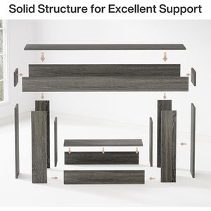 Consolle Lunga in Legno per Ingresso o Divano, Eleganti Tavoli Consolle per Arredamento Casa - Product Image 6