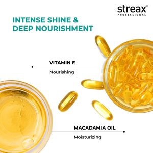 เซรั่มบำรุงผม Streax Professional Vitariche Gloss - 2.53 ออนซ์ (75 มล.) |   ผมไม่ชี้ฟู |   เพิ่มความเงางามและความเรียบเนียน - Product Image 4