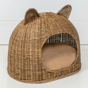 Eco-friendly Exquisite Eye-catching Handwoven Rattan Pet Cave House <b>Top</b> Selected Essentials for Pet Owners & Decor - Product Image 2