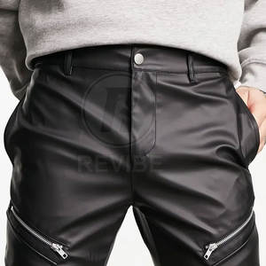 Custom Made Mens <b>Pants</b> Design Your Own Men Leather <b>Pants</b> Winter Waterproof Men Leather <b>Pants</b> - Product Image 6
