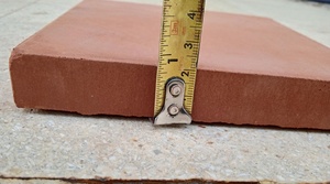 Tấm Ốp Tường Đất Nung Đất Sét Đỏ 6X6 Inch Và Gạch Lát Sàn Đất Sét Cho Sân Vườn Trong Nhà Ngoài Trời Và Lớp Ốp Tường Bằng Gạch - Product Image 3