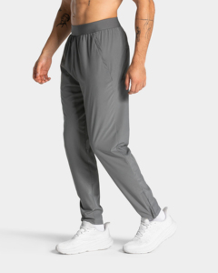 High Quality Men's Sports Joggers Elastic Waist Running <b>Pants</b> Lightweight Breathable Fitness Trousers with Secure Zipper Pockets - Product Image 1
