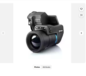 FLIRS 72502-0501 T1010 IR <b>Camera</b> 1024x768 Resolution/30Hz W/12-Degree Lens with <b>Thermal</b> Studio - Product Image 1