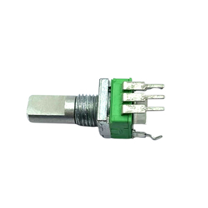 Rhéostat de potentiomètre de commutateur linéaire Offre Spéciale 10K avec arbre métallique de réglage latéral 41 détentes pour applications audio - Product Image 2