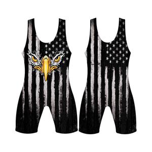 High Performance Wrestling Singlet Quick Dry Breathable <b>Compression</b> Fit Polyester Athletic Apparel Manufacturer - Product Image 5