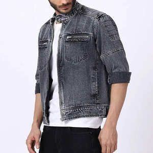 Chaqueta Larga de Mezclilla para Hombre, Diseño Personalizado, Precio Bajo, Alta Calidad, Impermeable, Transpirable, con Capucha, Estilo Casual - Product Image 6