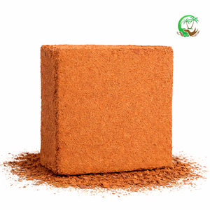 Bloque de fibra de coco Cocopeat de 5 kg, sustrato de fibra de coco para horticultura e invernaderos, exportador a granel de fibra de coco de la India - Product Image 2