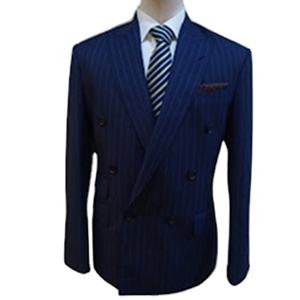 ชุดสูทธุรกิจทำจากผ้าขนสัตว์กระดุมแถวเดียวสำหรับผู้ชาย100% คอกลมมีซิประบายสำนักงานแบบลำลองขนาดพิเศษระบายอากาศ - Product Image 1