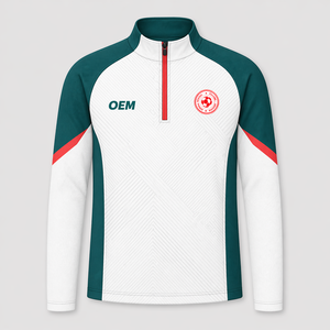 OEM Baseball Uniform Kit Set Custom Team Name White Green Red Sublimated Moisture Wicking Waterproof Polyester <b>Slim</b> <b>Fit</b> Adult - Product Image 3