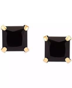 Orecchini in oro 14k in onice | Macisy's - Product Image 3