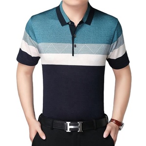100% Cotton Custom Unisex T <b>Shirts</b> Plus Size Casual Short Sleeves with Custom Logo Breathable <b>Men's</b> Polo T-<b>Shirts</b> - Product Image 2