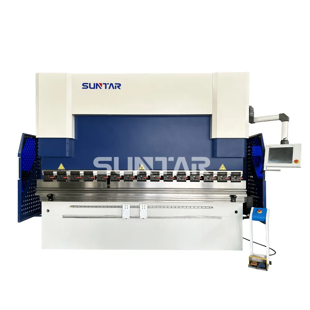 SUNTAY Hydraulic CNC KT15 control automatic sheet steel metal press brake bending folding machine