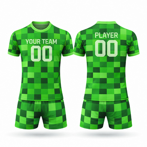 Ensembles personnalisés pour hommes adultes, 100% polyester, séchage rapide, anti-UV, écologiques, respirants, maillot de club scolaire - Product Image 2