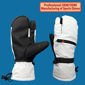 Mitaines de ski d'hiver pour sports de plein air, avec fermeture auto-agrippante, isolées thermiquement, pour hommes, en vente - Product Image 4