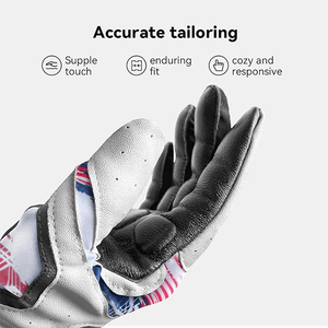 High Quality Manufacturer Baseball Leather Batting Gloves <b>Outdoor</b> Sports Wear Durable Baseball Batting Gloves OEM Service - Product Image 5