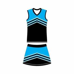 Nuevo Uniforme de Porristas a la Moda al Mejor Precio, MOQ Bajo, Uniforme Deportivo de Porristas para Mujer, Traje de Porrista de Spandex para Dama - Product Image 2