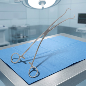 คีมผ่าตัด Sixflowers Skene Tanaculum Forceps แบบใช้มือ ได้รับการรับรองมาตรฐาน CE ระดับ I สำหรับการผ่าตัดทั่วไป - Product Image 3