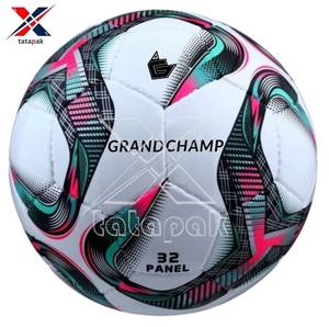 Ballon de football en sublimation, matériau PU PVC, taille 5, impression personnalisée, résistant à l'eau, prix de gros direct usine - Product Image 1