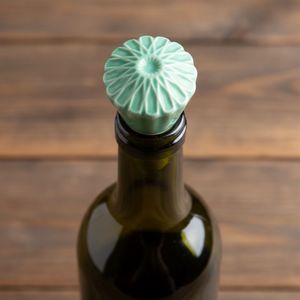 Tapón de Botella de Vino de Cerámica Hecho a Mano, Diseño Personalizado, Decorativo, Reutilizable, Sellador de Corcho para el Hogar, Cocina, Bar y Restaurante - Product Image 3