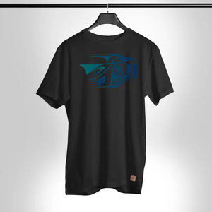 T-shirt pour homme à manches courtes, col rond, coupe classique, style décontracté, 100% polyester, logo tricoté sur le devant, respirant, anti-boulochage - Product Image 1