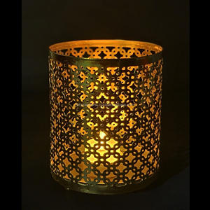 Portavelas votivo dorado de lujo hecho a mano en todos los colores para decoración de mesa a precios al por mayor de la mejor calidad - Product Image 4