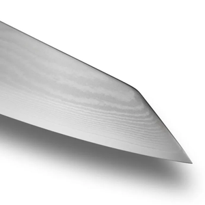Couteau de chef Kiritsuke de 8 pouces en acier Damas, lame de cuisine multi-usages tranchante avec manche en bois de Pakka blond pour trancher - Product Image 4