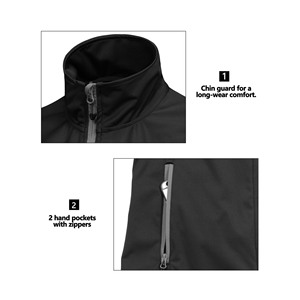 Chaleco Reflectante de Alta Visibilidad con Capucha para Mujer, Cortavientos, Térmico, para Montaña, Seguridad Nocturna, Deportivo - Product Image 3