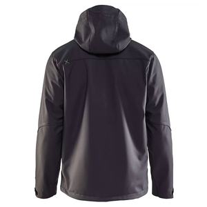 New Men's Windbreaker Soft Shell Padded <b>Jacket</b> Reversible & Breathable Zipper Pattern <b>Fleece</b> Lined Hiking Softshell <b>Jacket</b> - Product Image 2