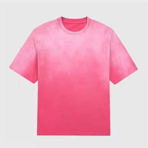 Camisetas de Algodón Grueso para Hombre, Lavado Ácido, Estilo Vintage, Oversize, con Logotipo Personalizado, Ropa Urbana Casual de Verano - Product Image 2