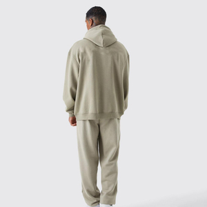 Custom Joggers Sweatpants Men Drawstring Solid Casual Sweat Pants Baggy Track Logo Print Oversized Pants for men with OEM ODM - Product Image 3