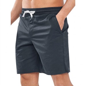 Mens Charcoal Grey Casual Summer Shorts Elastic Waist Drawstring Lightweight <b>Beach</b> Vacation Outdoor Relaxed Fit Shorts - Product Image 6