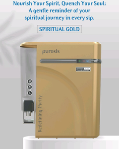 Sistema de Purificación de Agua Alcalina PUROSIS SPIRITUAL GOLD RO COPPER TDS con Filtro de Sedimentos de 5 Micras y Material de Gabinete de Alta Calidad - Product Image 6