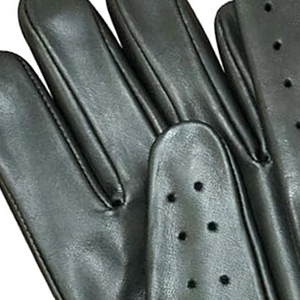 Driving <b>Gloves</b> <b>Men</b> Women Outdoor Thermal Breathable Eco-Friendly Leather <b>Touch</b> <b>Screen</b> Full Finger Silk Lining Cycling Fishing - Product Image 5