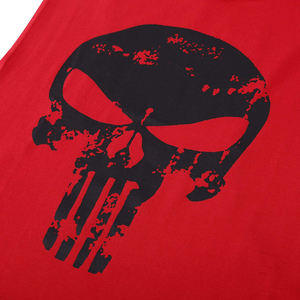 Camisetas sin mangas de algodón góticas de punto para hombre, con estampado floral digital, cuello redondo, anti-bolitas, para correr, estilo musculoso, para verano - Product Image 5