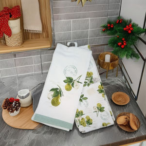 Best Multicolor Dish Towels India <b>Compressed</b> Absorbent Kitchen Use Customizable dish towels - Product Image 1
