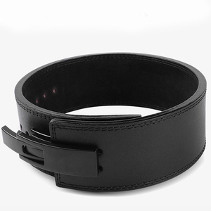 Ceintures de musculation à levier antidérapantes en cuir avec boucles, protection avancée, OEM, ajustables, en cuir de vachette, respirantes, imperméables, pour le fitness - Product Image 5
